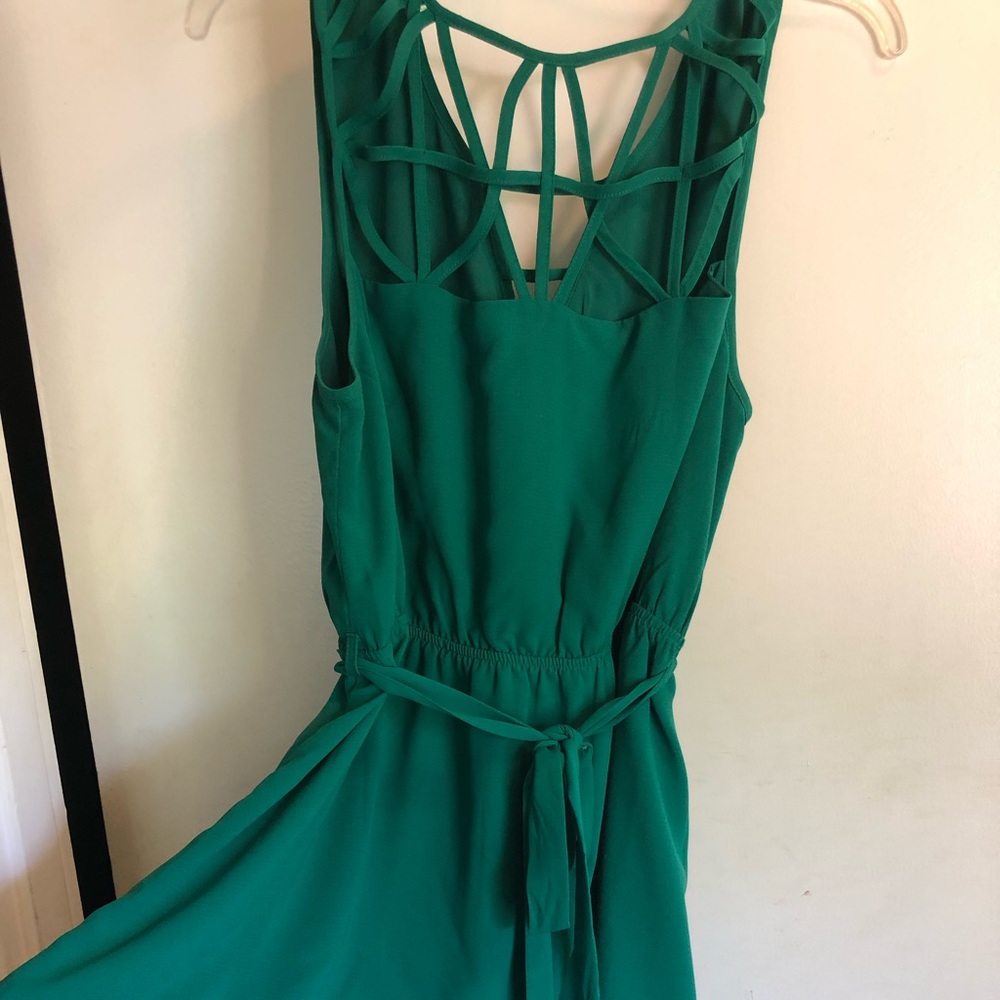Green Skies Are Blue Dress